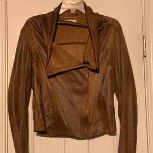 Faux Leather Jacket